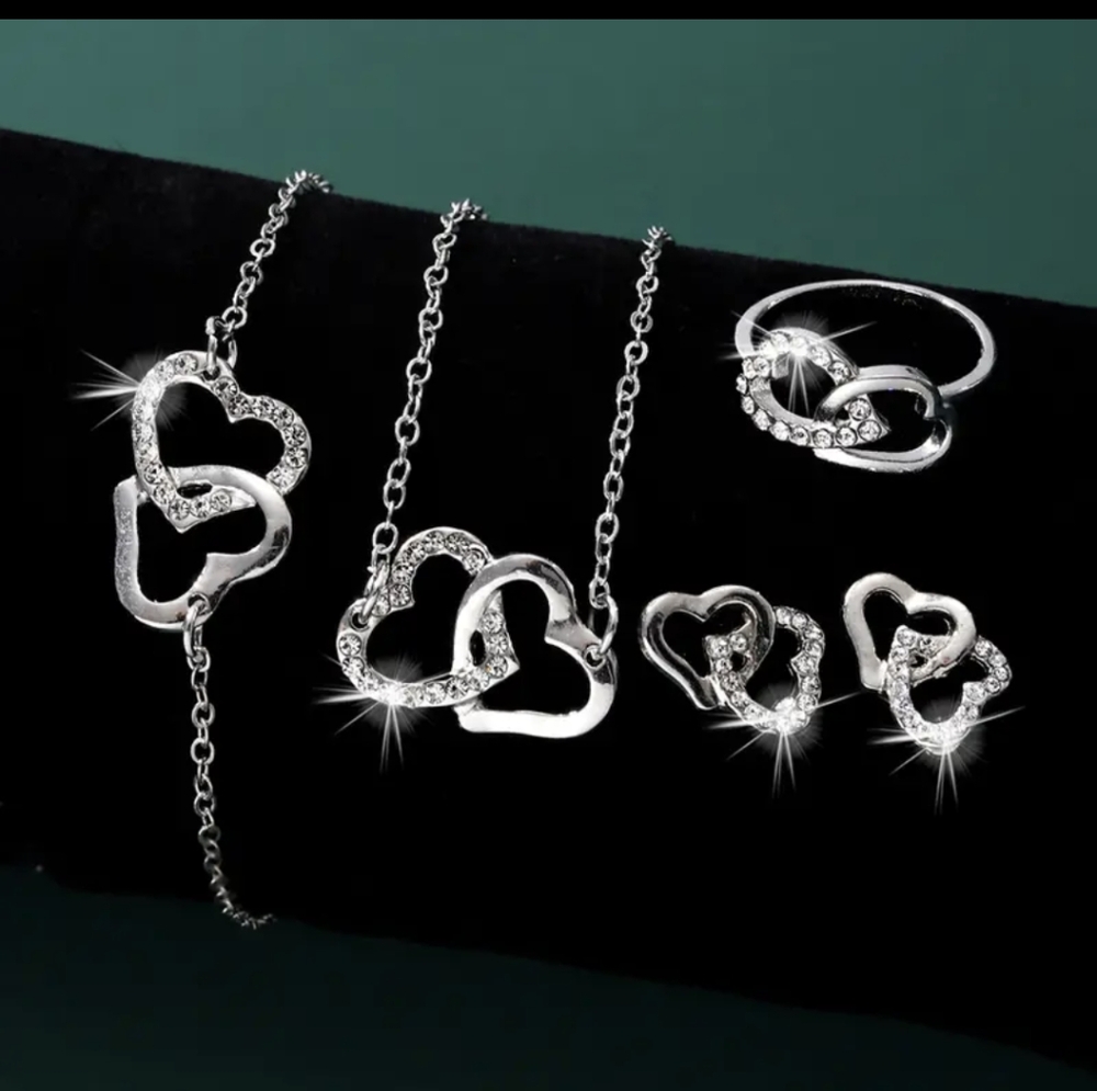 5/$20 (see description) Heart jewelry set